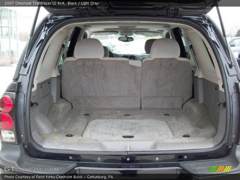 Black / Light Gray 2007 Chevrolet TrailBlazer LS 4x4