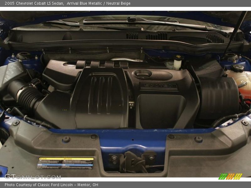 Arrival Blue Metallic / Neutral Beige 2005 Chevrolet Cobalt LS Sedan