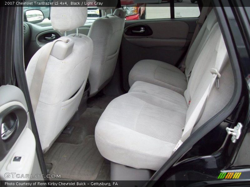 Black / Light Gray 2007 Chevrolet TrailBlazer LS 4x4