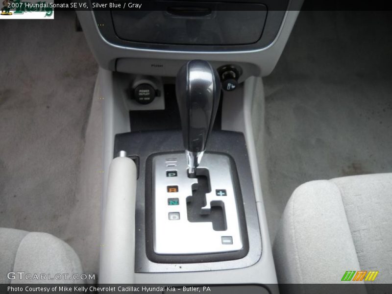 Silver Blue / Gray 2007 Hyundai Sonata SE V6