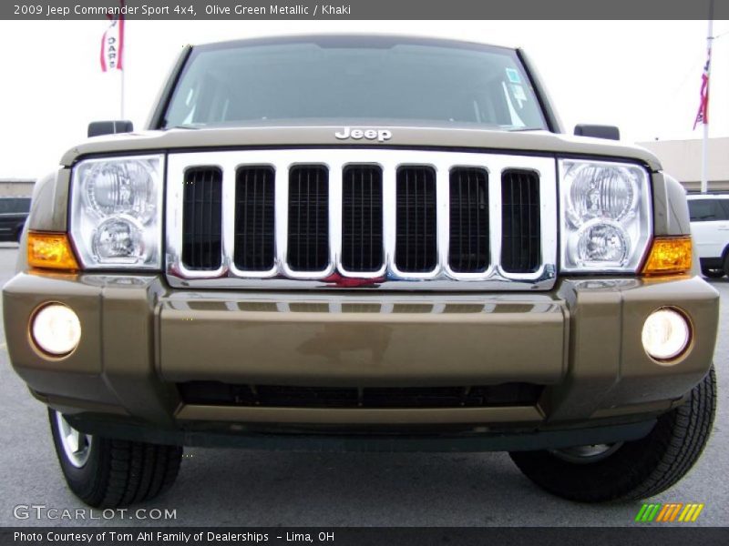 Olive Green Metallic / Khaki 2009 Jeep Commander Sport 4x4