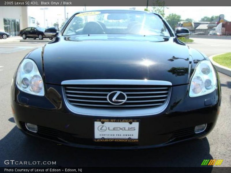 Black Onyx / Black 2005 Lexus SC 430