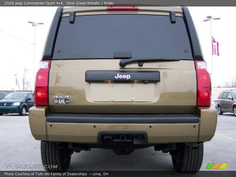 Olive Green Metallic / Khaki 2009 Jeep Commander Sport 4x4