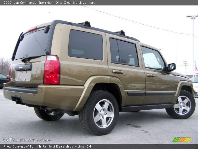 Olive Green Metallic / Khaki 2009 Jeep Commander Sport 4x4