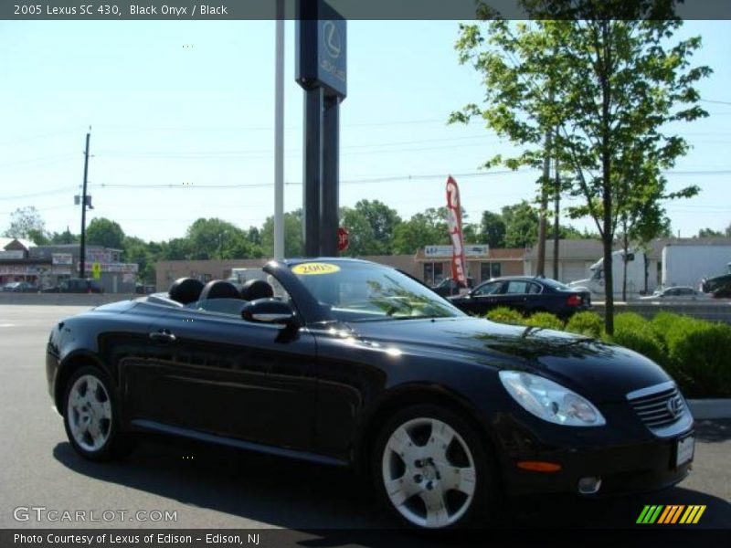 Black Onyx / Black 2005 Lexus SC 430