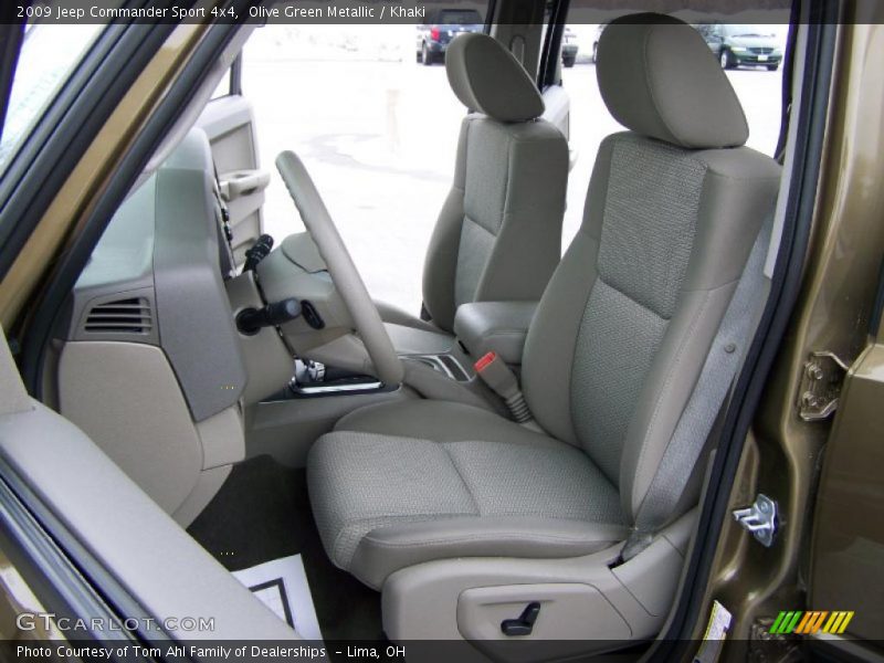 Olive Green Metallic / Khaki 2009 Jeep Commander Sport 4x4