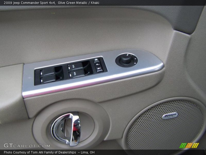 Olive Green Metallic / Khaki 2009 Jeep Commander Sport 4x4