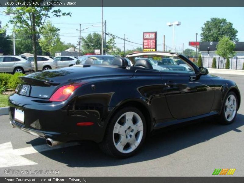 Black Onyx / Black 2005 Lexus SC 430