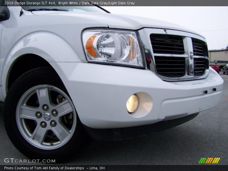 Bright White / Dark Slate Gray/Light Slate Gray 2009 Dodge Durango SLT 4x4