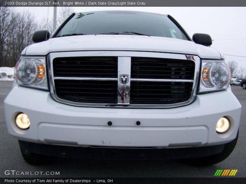 Bright White / Dark Slate Gray/Light Slate Gray 2009 Dodge Durango SLT 4x4