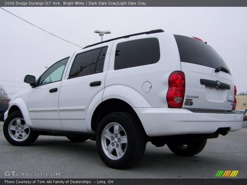 Bright White / Dark Slate Gray/Light Slate Gray 2009 Dodge Durango SLT 4x4