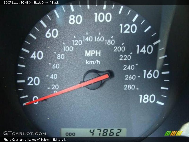 Black Onyx / Black 2005 Lexus SC 430