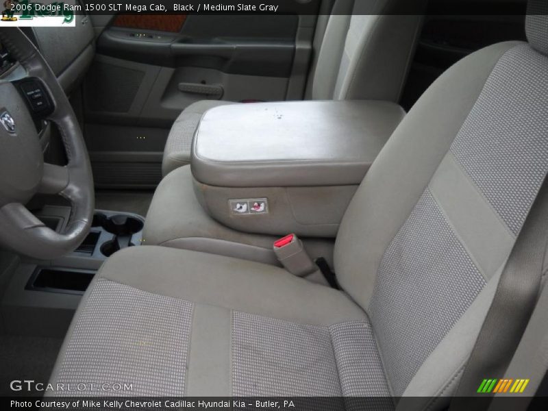 Black / Medium Slate Gray 2006 Dodge Ram 1500 SLT Mega Cab
