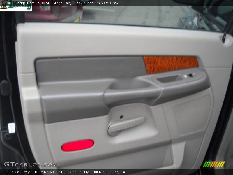 Black / Medium Slate Gray 2006 Dodge Ram 1500 SLT Mega Cab