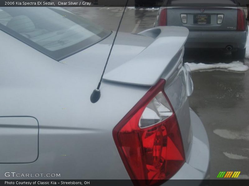 Clear Silver / Gray 2006 Kia Spectra EX Sedan