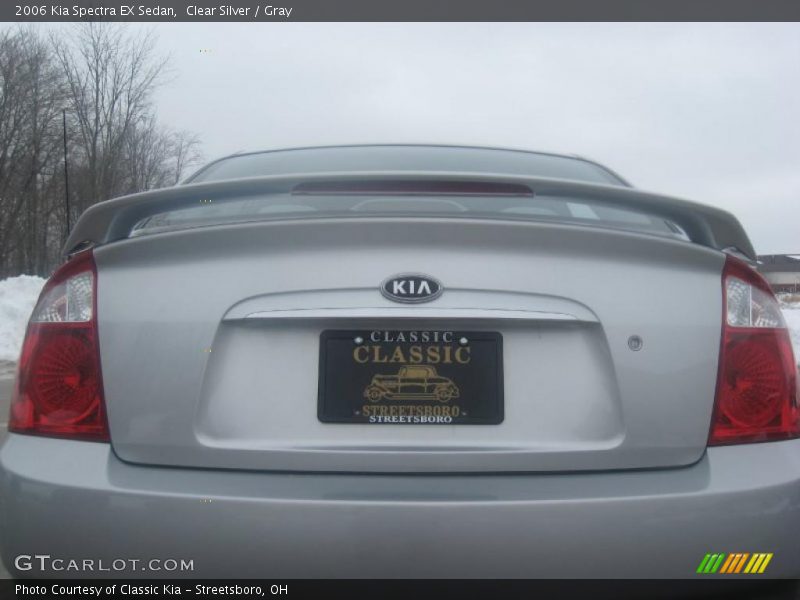 Clear Silver / Gray 2006 Kia Spectra EX Sedan