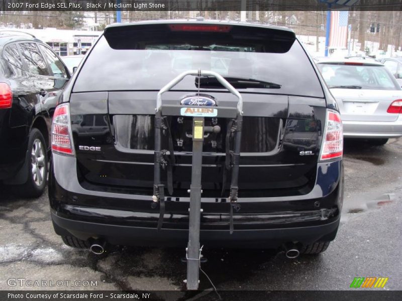 Black / Medium Light Stone 2007 Ford Edge SEL Plus