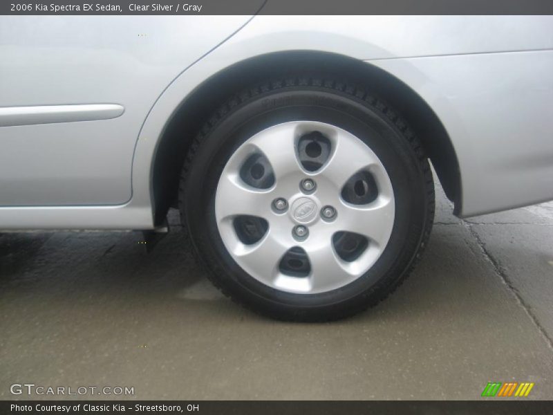 Clear Silver / Gray 2006 Kia Spectra EX Sedan