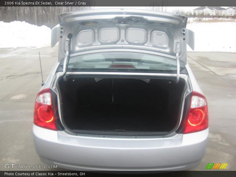 Clear Silver / Gray 2006 Kia Spectra EX Sedan