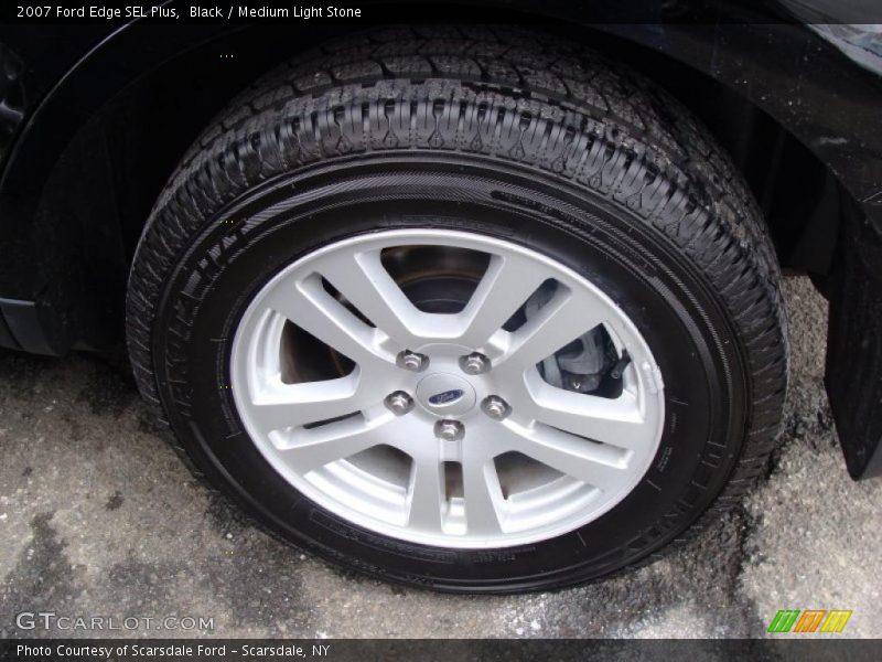 Black / Medium Light Stone 2007 Ford Edge SEL Plus
