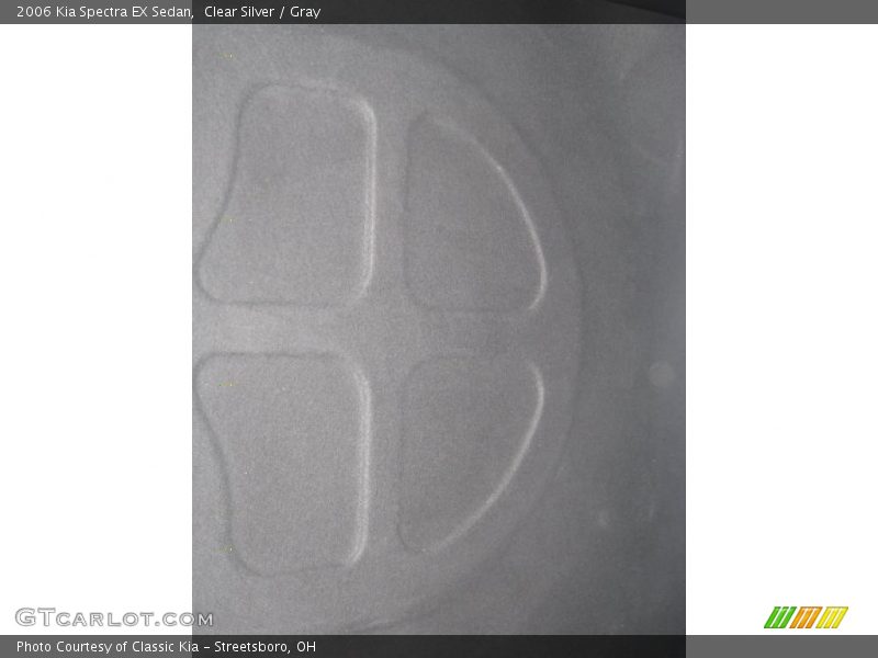 Clear Silver / Gray 2006 Kia Spectra EX Sedan