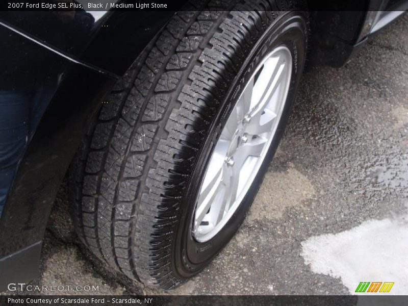 Black / Medium Light Stone 2007 Ford Edge SEL Plus