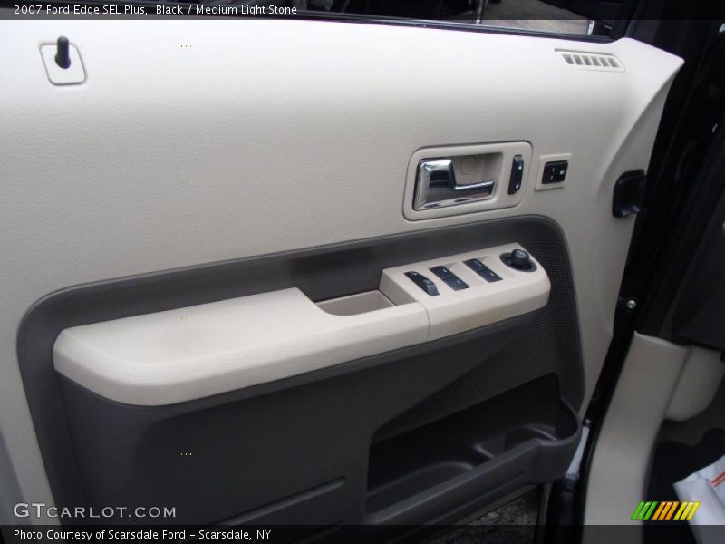 Black / Medium Light Stone 2007 Ford Edge SEL Plus