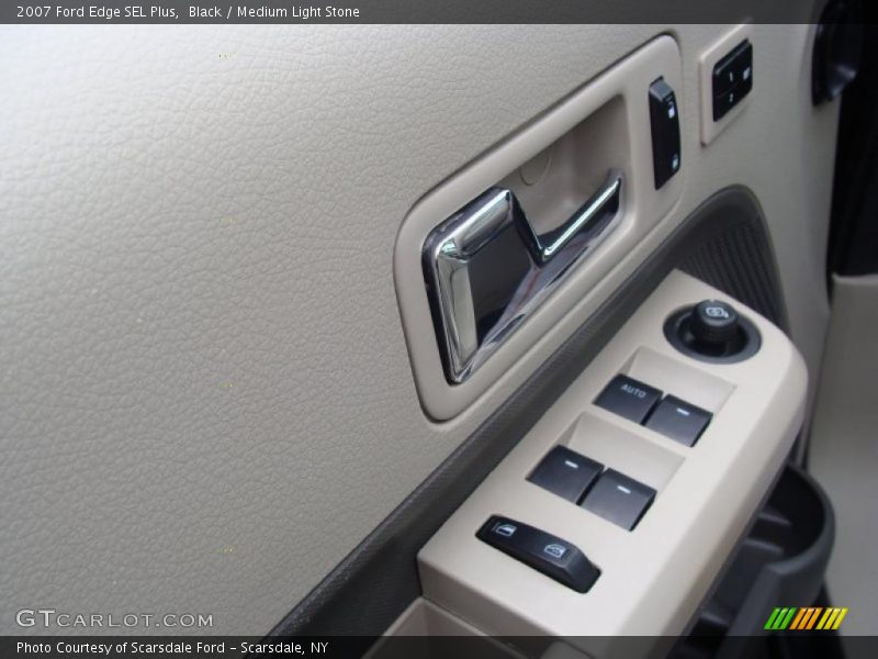 Black / Medium Light Stone 2007 Ford Edge SEL Plus