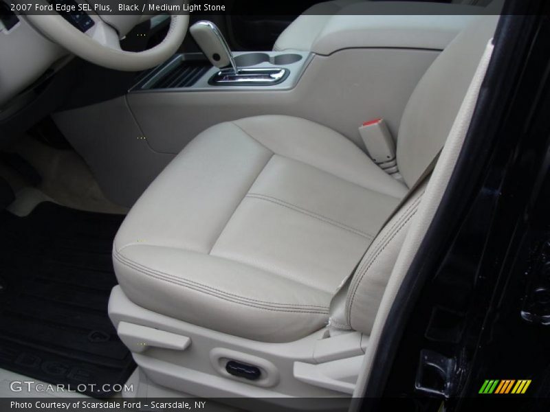Black / Medium Light Stone 2007 Ford Edge SEL Plus