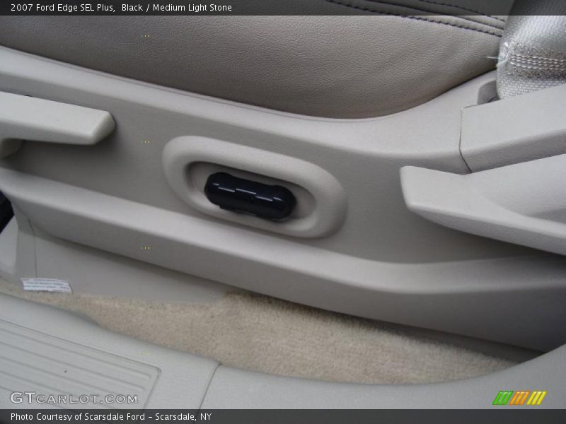 Black / Medium Light Stone 2007 Ford Edge SEL Plus