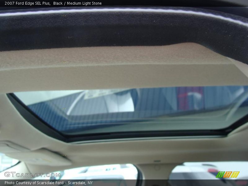 Black / Medium Light Stone 2007 Ford Edge SEL Plus