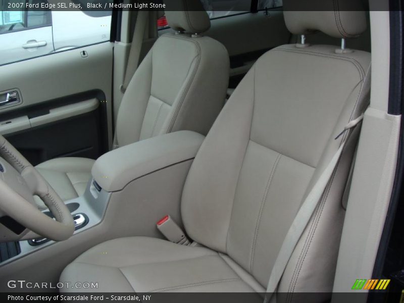 Black / Medium Light Stone 2007 Ford Edge SEL Plus