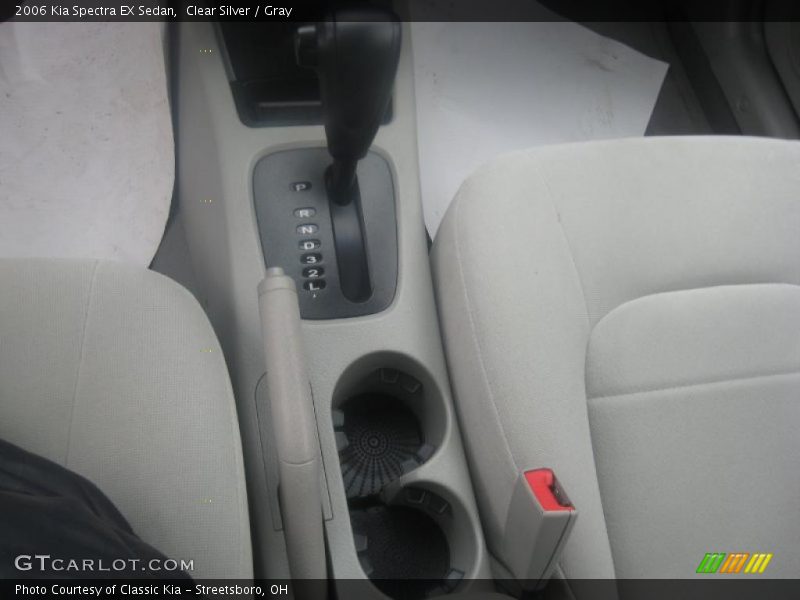 Clear Silver / Gray 2006 Kia Spectra EX Sedan