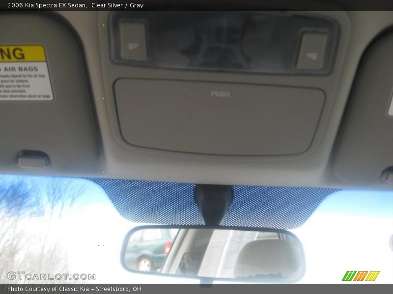 Clear Silver / Gray 2006 Kia Spectra EX Sedan