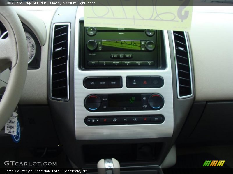 Black / Medium Light Stone 2007 Ford Edge SEL Plus