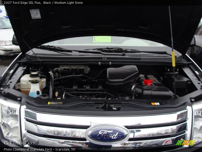 Black / Medium Light Stone 2007 Ford Edge SEL Plus