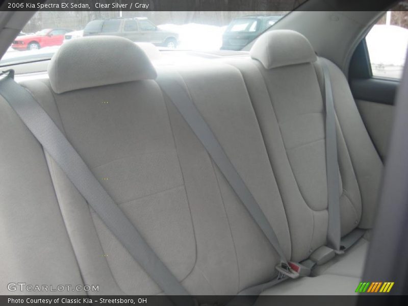 Clear Silver / Gray 2006 Kia Spectra EX Sedan