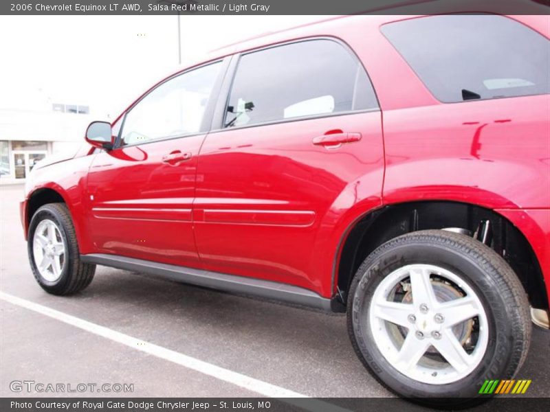 Salsa Red Metallic / Light Gray 2006 Chevrolet Equinox LT AWD