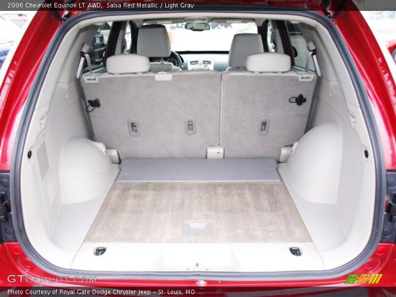 Salsa Red Metallic / Light Gray 2006 Chevrolet Equinox LT AWD