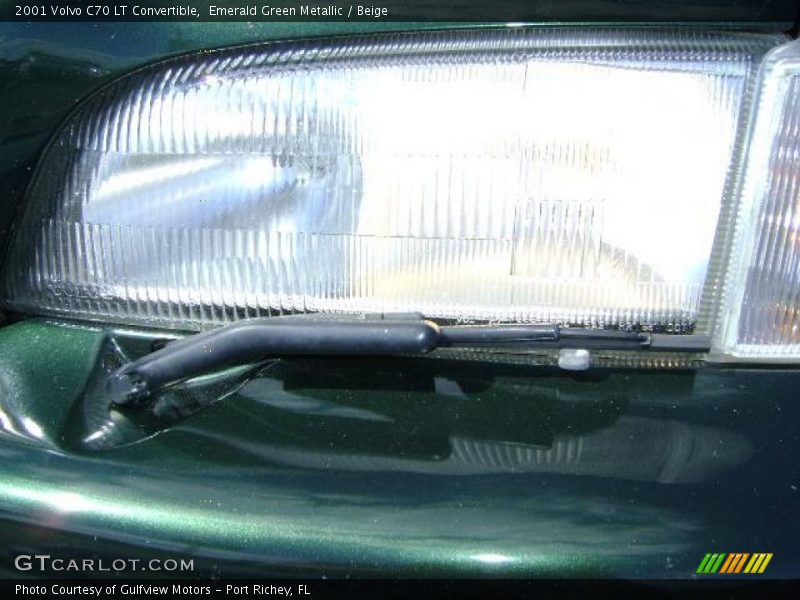 Emerald Green Metallic / Beige 2001 Volvo C70 LT Convertible