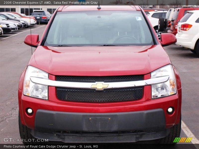 Salsa Red Metallic / Light Gray 2006 Chevrolet Equinox LT AWD