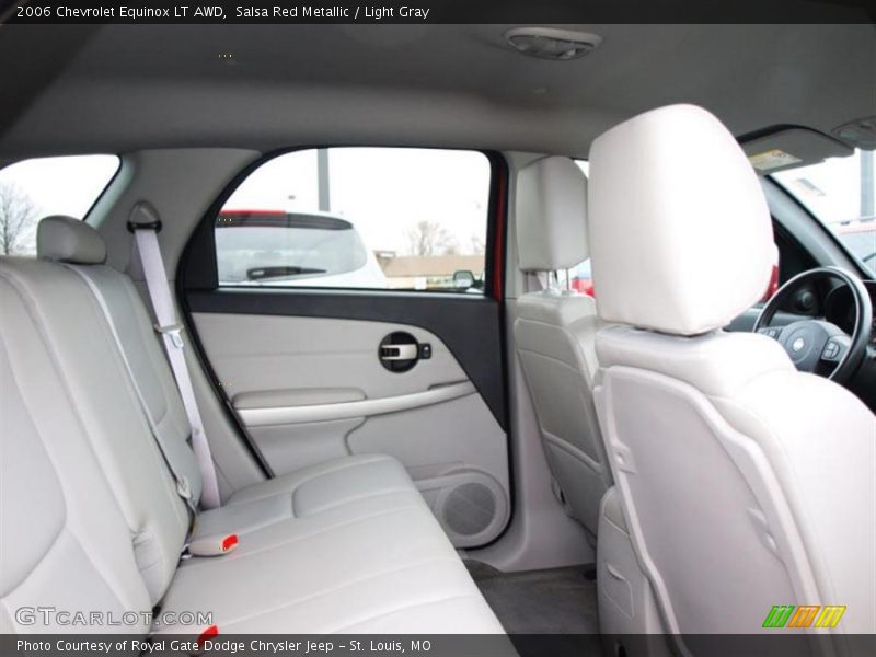 Salsa Red Metallic / Light Gray 2006 Chevrolet Equinox LT AWD