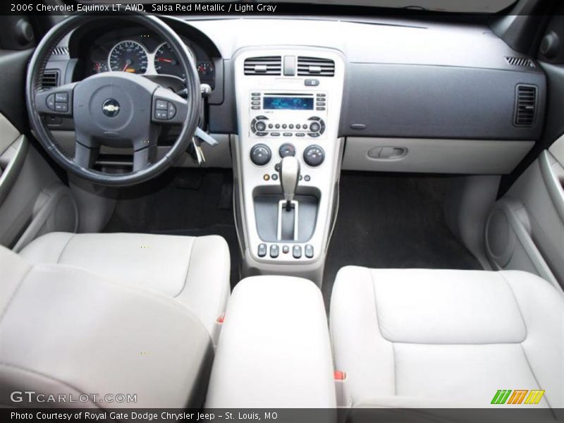 Salsa Red Metallic / Light Gray 2006 Chevrolet Equinox LT AWD
