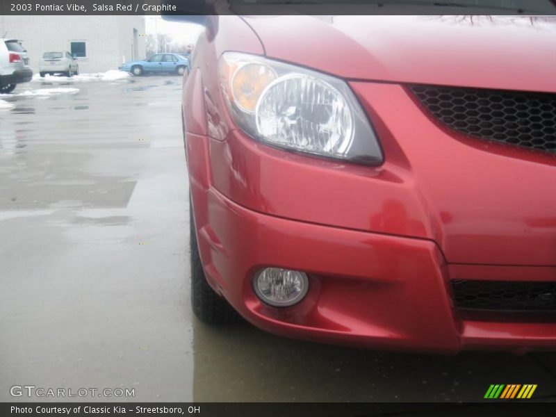 Salsa Red / Graphite 2003 Pontiac Vibe