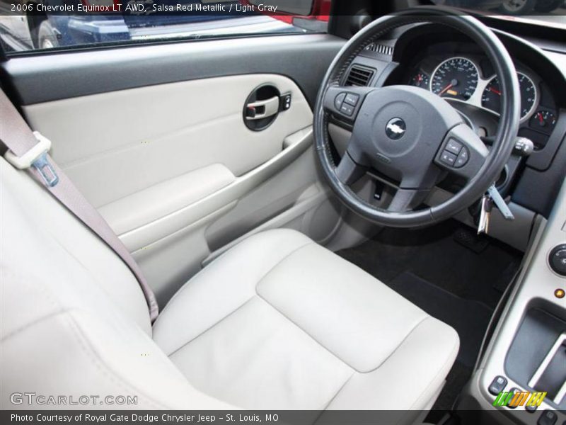 Salsa Red Metallic / Light Gray 2006 Chevrolet Equinox LT AWD