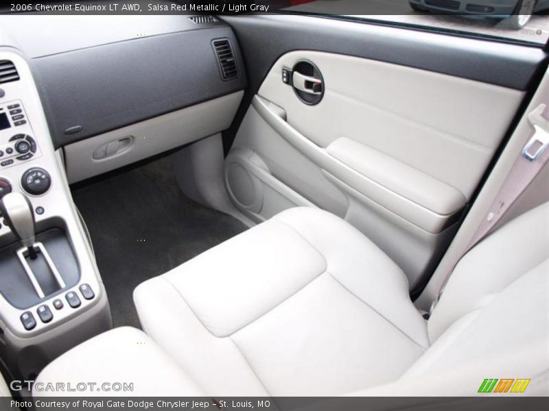 Salsa Red Metallic / Light Gray 2006 Chevrolet Equinox LT AWD