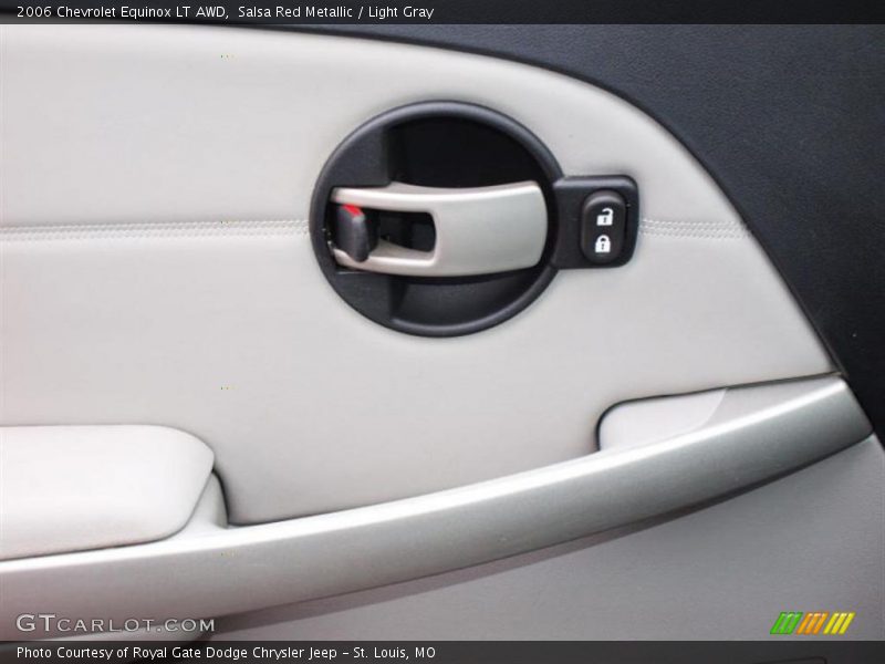 Salsa Red Metallic / Light Gray 2006 Chevrolet Equinox LT AWD