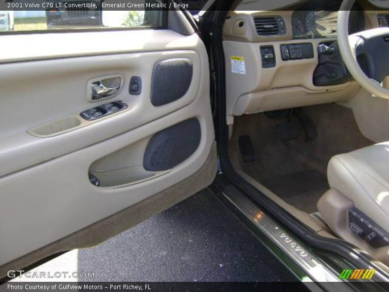 Emerald Green Metallic / Beige 2001 Volvo C70 LT Convertible