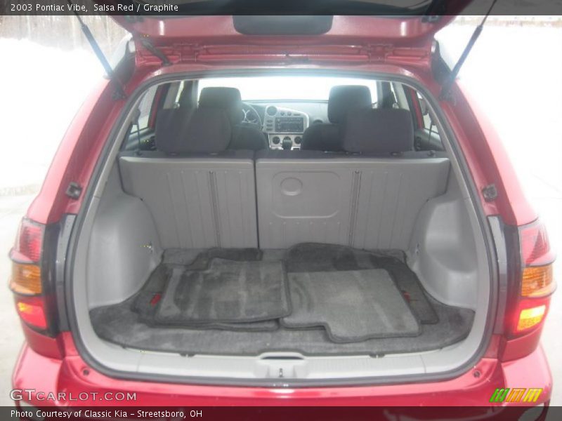 Salsa Red / Graphite 2003 Pontiac Vibe