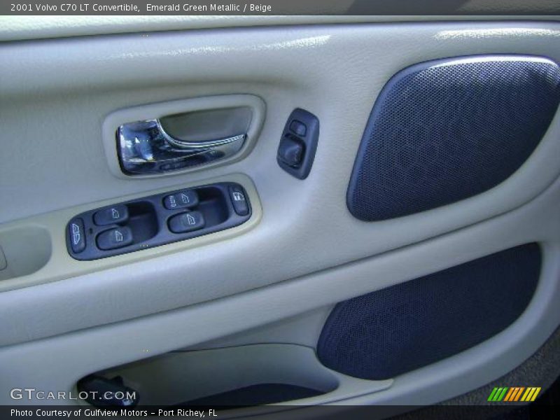 Emerald Green Metallic / Beige 2001 Volvo C70 LT Convertible